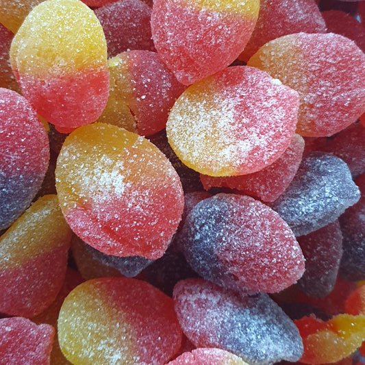 Vegan & Gelatine Free Sweet Gums Peach & Cherry Flavours